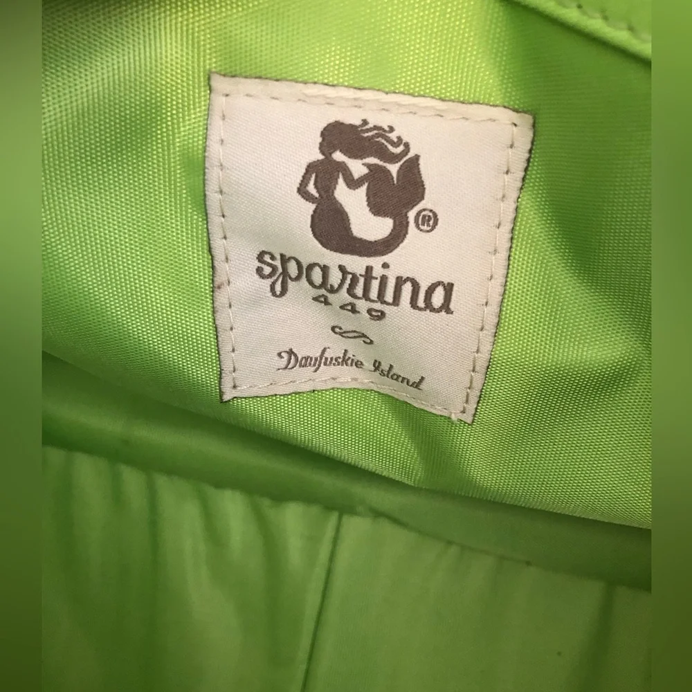 SPARTINA 449 Pink Canvas Mermaid Beach Tote Bag EUC - Picture 7 of 7